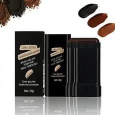 Bastão Corretor de Cor de Cabelo Glo7, Cobertura Instantânea de Raízes Brancas, Bastão para Retoque de Cor de Cabelo, Ti