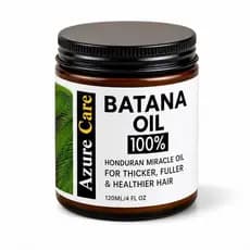 Óleo de Batana Azure para Crescimento Capilar, Pasta de Óleo de Batana 100% Pura de Honduras, Previne a Queda de Cabelo,
