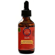 Óleo Capilar Luna Miracle para Crescimento Capilar, Essência para Crescimento Capilar, Feito com 100% de Ingredientes em