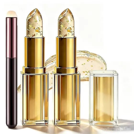Batom Arellia Signature, Arellia - Batom Adaptável para Mulheres Mais Velhas, Batons com Ajuste de PH para Mudança de Co
