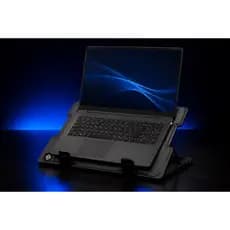 Base Para Notebook TGT Avia Cooler Gamer Com Ventilador LED Azul Ajustável USB