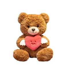 Coração abraço urso de pelúcia boneca brinquedo de pelúcia amor coração abraço urso boneca Muppet presente do dia dos na