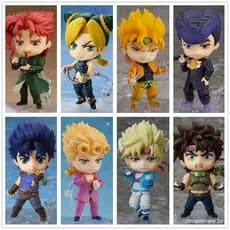 Nendoroid Anime Jojo's Bizarre Adventure Joseph Joestar Jolyne Cujoh Mudança De Cara Articulado Ação Figura Modelo Bonec