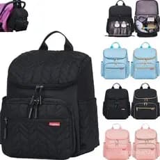 Bolsa de Fraldas Multifuncional Mochila para Bebê Mochila Impermeável para Viagem Maternidade RRDP