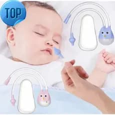 Infantil Nasal Aspirador com ou sem Estojo Praticidade e Higiene do Bebê Nariz Sugador Catarro com ou sem Seringa