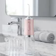 Irrigador Dental Elétrico Jato D'água Limpeza Profunda Gengiva Aparelho Higiene Bucal Limpador De Dente Premium