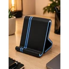 Suporte para Celular Smartphone Moderno Bicolor para Mesa Escritório