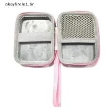 akayfirele1 Nylon + EVA Hard Shell Câmera Digital Caso Pequenas Câmeras De Viagem Suporte De Armazenamento Para Acessóri