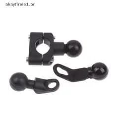 akayfirele1 1 Conjunto 2.3cm Bola Braçadeira Braet Para Moto Suporte Do Telefone PJ10/PJ13/PJ18 Motocicleta Guiador Mont