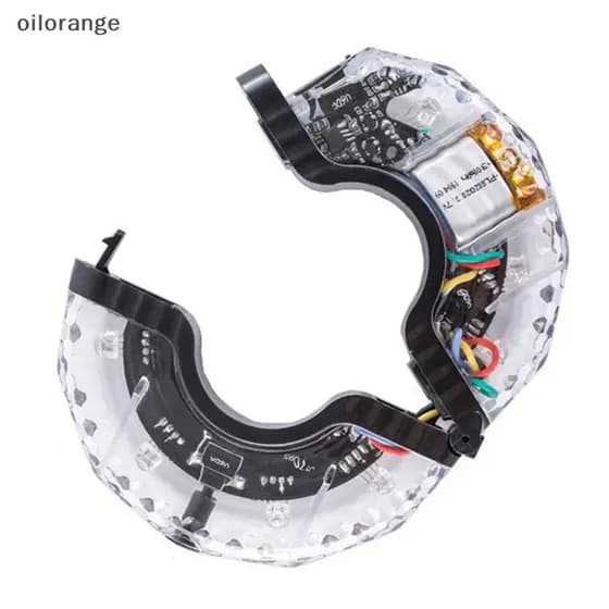 OLL LED Recarregável Luzes Do Cubo Da Roda Bicicleta À Prova Dwaterproof Água USB RGB Colorido Raio Para Aviso De Segura