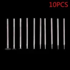 PCL 10 Pcs Moagem Montado Conjunto De Bits Ultra Fino T Cabeça Haste Ferramenta Rotativa Acessório Para Pedra Metal Grav