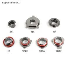 PCL Para V7-9005/9006/9012/H11/H7/H4/H3/H1 Clipes Retentores De Lâmpada De Cabeça Carro LED Adaptador De Base Farol Supo