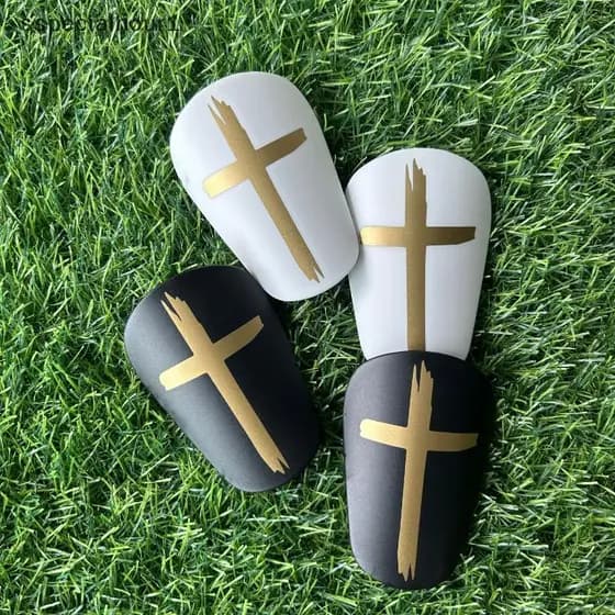 PCL 2 Pcs Caneleiras De Futebol Sho Absorvente Pequenas Protetores De Perna Leve Em Miniatura N