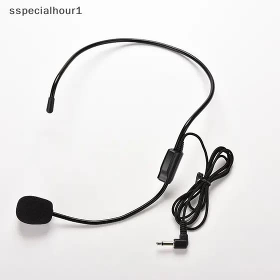 Microfone De Fone De Ouvido Com Fio Vocal PCL microfono Para Alto-Falante Amplificador De Voz Mike N