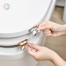 tue 2 Pçs/Lote Multifuncional Portátil Levantador De Assento Do Toalete Banheiro Não-Sujo Mão Flip Artefato Porta Gaveta