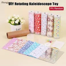 FFE DIY Kit De Material Caleidoscópio Rotativo Jardim De Infância Experimento Científico Ferramentas De Ensino Brinquedo