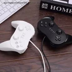 Primavera Novo Clássico Controlador De Jogo Com Fio Joystick Remoto Para NS Wii Segunda Geração BR
