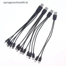 Primavera 20cm USB Para Cabo Adaptador Divisor Tipo C , 2-5 Portas Multi Carregamento Hub BR