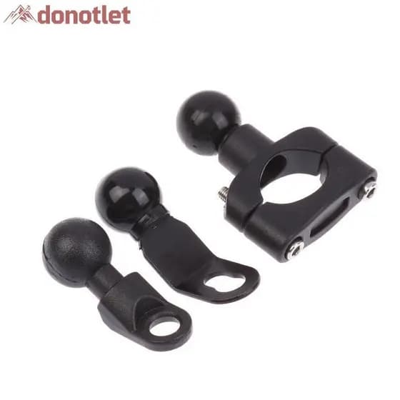 Donotlet 1 Conjunto 2.3cm Bola Braçadeira Braet Para Moto Suporte Do Telefone PJ10/PJ13/PJ18 Motocicleta Guiador Montage