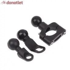 Donotlet 1 Conjunto 2.3cm Bola Braçadeira Braet Para Moto Suporte Do Telefone PJ10/PJ13/PJ18 Motocicleta Guiador Montage