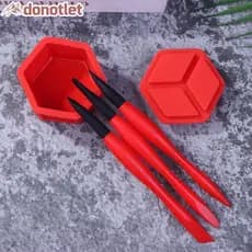 Donotlet 1 Conjunto Kit De Escova De Cola De Silicone Colagem De Madeira Aplicador Para Carpintaria Portátil DIY Ferrame