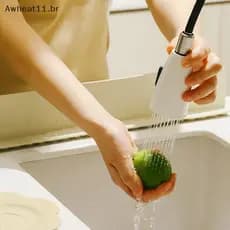 Awheat11 1Pc Silicone Pia Respingo Guarda Com Ventosa Anti-Barreira Para Bacia De Cozinha À Prova Dwaterproof Água Splat