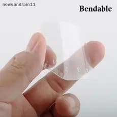NN 5 Pcs Durável Brow Shaping Stencil Portátil Instantâneo Shaper Desenho Sobrancelha Design Régua Presente BR