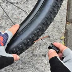 risela Kit De Reparo De Punção De Pneu Sem Câmara De Ar Para Bicicleta Portátil Ferramentas De Estrada BR