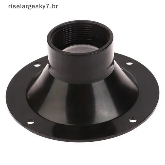 risela Tamanho Pequeno Chifre Tweeter Plástico Rosqueado Boca Alto-Falante Acessórios De Reparo 4 Polegada 95mm Caso BR