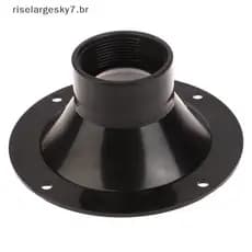 risela Tamanho Pequeno Chifre Tweeter Plástico Rosqueado Boca Alto-Falante Acessórios De Reparo 4 Polegada 95mm Caso BR