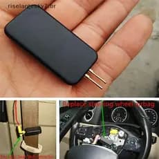 risela Simulador De Emulador De Airbag Para Ferramenta De Diagnóstico De Carro Reparo De Sistema SRS BR
