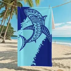 Toalha de praia de microfibra 70 * 140 cm Toalha de praia impressa Toalha de banho grande absorvente à beira-mar