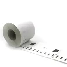 Rolo de papel de etiqueta térmica de três provas LW Papel de etiqueta em rolo de papel