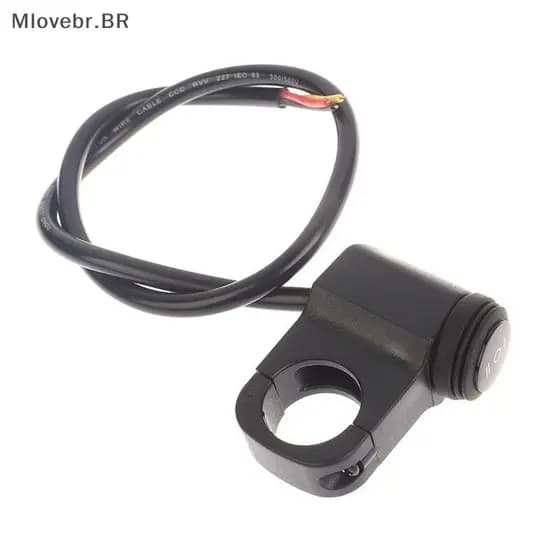 MOVE Universal Motocicleta Guiador 1/2 Engrenagem 3 Vias Interruptor ON OFF Mini Luz De Condução Faróis Holofotes Contro