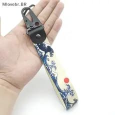 MOVE Chaveiro De Carro Japonês Nylon Transferência Térmica Correia Cordão Modificado Auto Pingente Chave Corda .