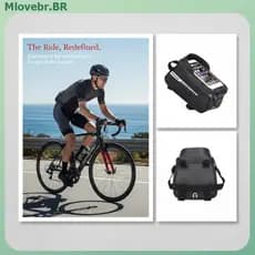 Movimento Saco De Feixe Dianteiro Da Bicicleta Tubo Ciclismo À Prova Dwaterproof Água Caso Do Telefone Titular Touchscre