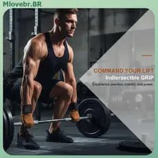 MOVE Gym Grips Luvas De Levantamento De Peso Fitness Pull Up Crossfit Equipamento De Treino Anti-Slip Resistência Ao Des