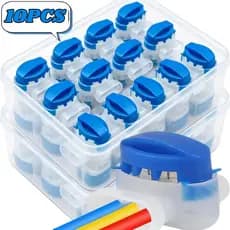 5/10 Pcs Divisor De Cabo De Vedação Endurecido Às Intempéries-Bloco Terminal De 3 Vias Antienvelhecimento Resistente A C