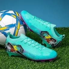 COD Chuteira de campo Botas Altas Antiderrapantes Impermeáveis E Confortáveis Chuteiras de Futebol