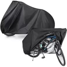 Capa De Bicicleta Forrada Com Couro Protetor Impermeável Anti-UV Protege Do Sol E Chuva