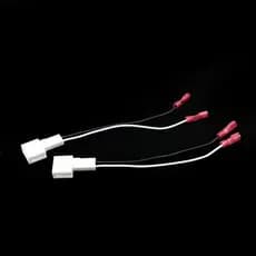 1 Par Carro Tweeter Traço Alto-Falante Dianteiro Chicote De Fios Adaptador Cabo Conector Fiação Para Toyota Camry Scion
