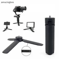 Para OSMO Mobile 3/OM 4 Tripé Suporte , Mini Com Parafuso De 1/4'4 3 2 Poeta 2 Zhiyun Smooth Q 4 Moza Feiyu
