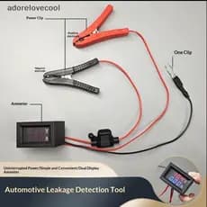 Detector De Vazamento De Bateria De Veículo , Testador Confiável De Alta Precisão Para Proprietários De Carro , Manutenç