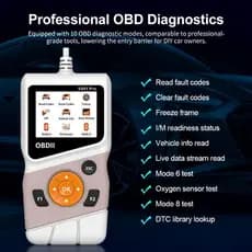 V901 Pro Atualizado OBD2 Ferramenta De Diagnóstico Do Carro Profissional OBD Leitor Falha Testador Bateria Para Aprendiz