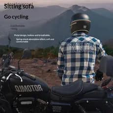 Almofada De Assento De Motocicleta 3D Honeb Antiderrapante Gel Moto Alívio De Pressão Passeio Acessórios De