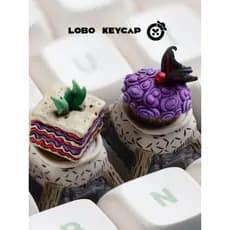 Fome segunda bomba teclado mecânico keycap único teclado tampa substituição keycap personalizado bonito ESC de alto valo