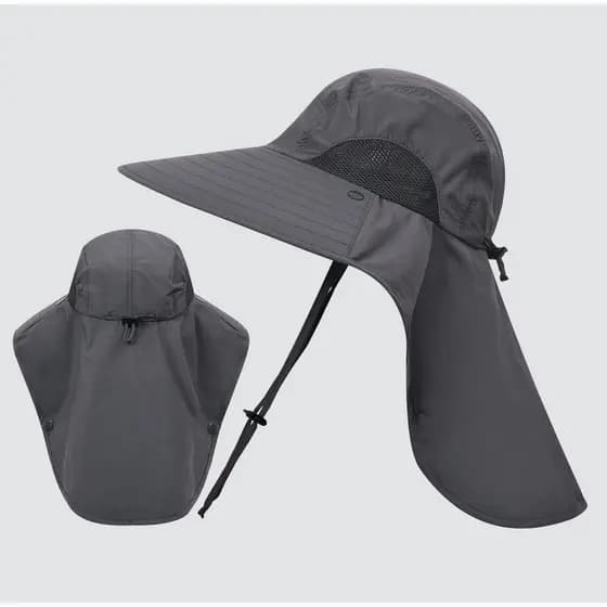 Chapéu de sol masculino verão dobrável pescador sol malha respirável chapéu de palha masculino ao ar livre chapéu de sol