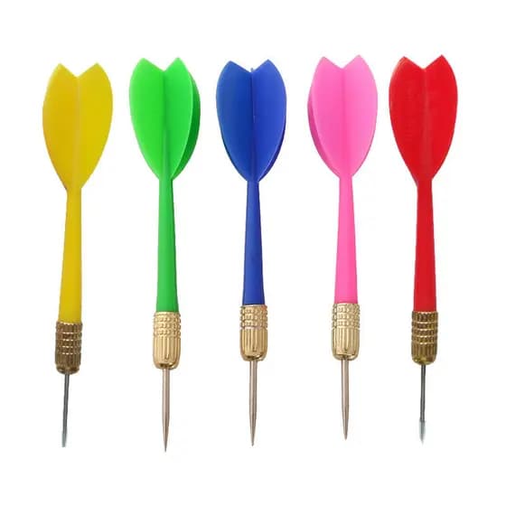 Cor dardo agulha dardo placa de dardo dardo placa de dardo dardo dardo alvo agulha 6g18g crianças balão-resistente cobre