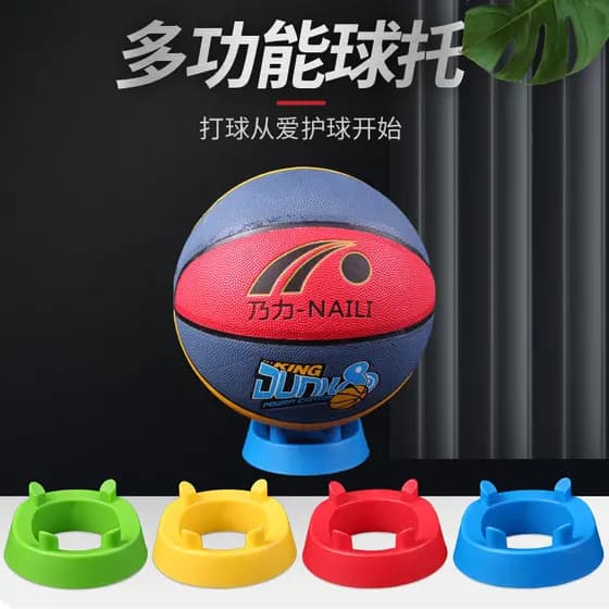 Suporte para bola Base de basquete Suporte redondo para bola Suporte para bola