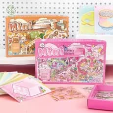Trove Cena Em Miniatura 3D Paisagem Stiers Livro Série 40 Pçs Conjunto Para Scrapbooking Decoração DIY Álbum Planejadore